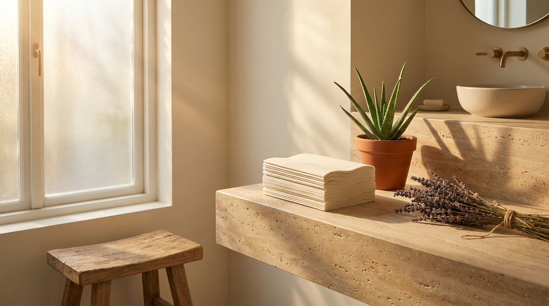 Señales de irritación por papel higiénico seco en piel sensible